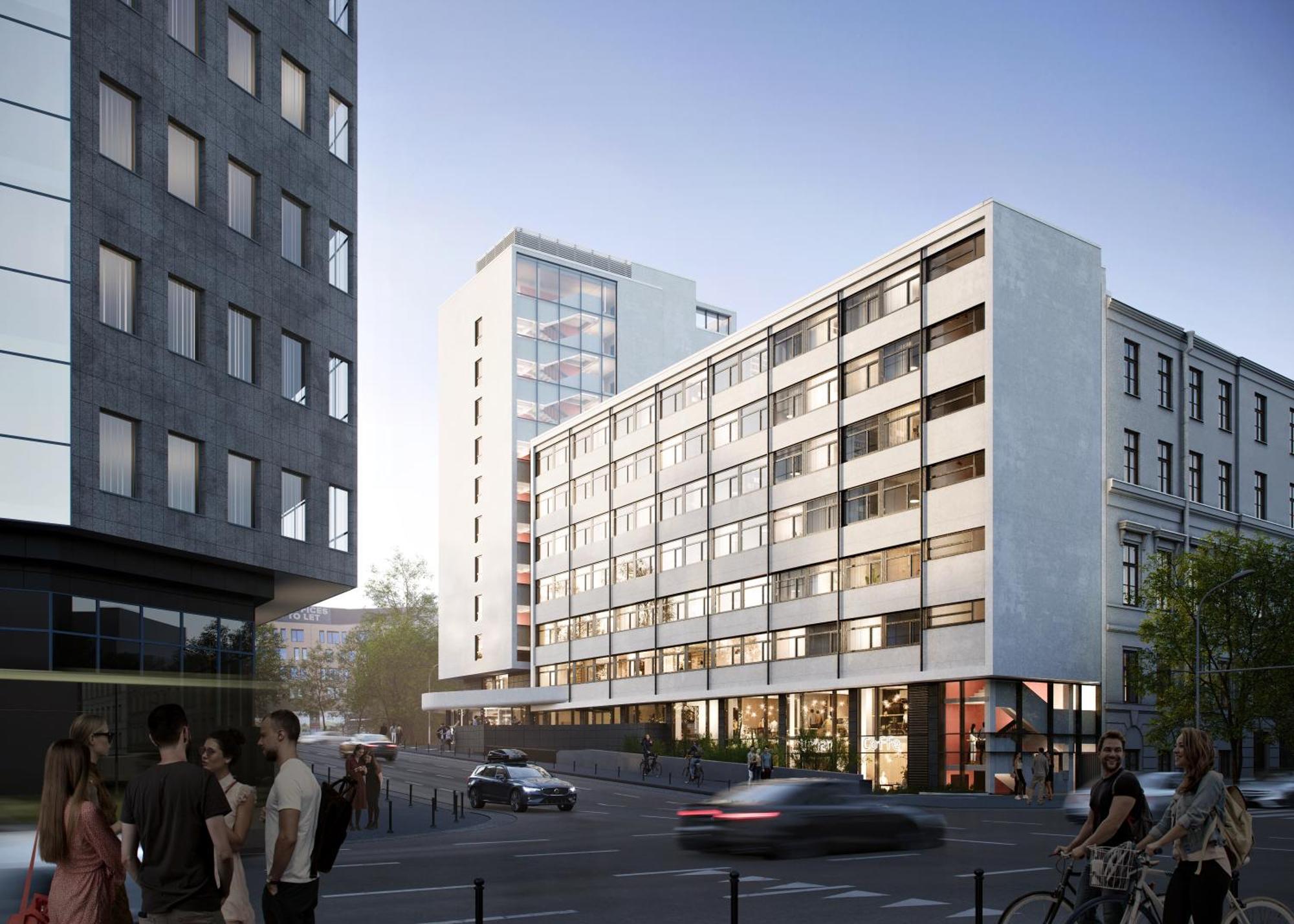 Zeitraum Solec Aparthotel Varsóvia Exterior foto